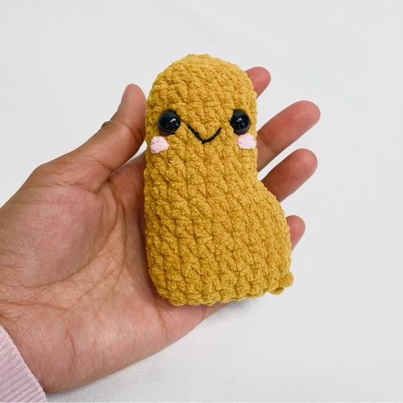 LAST ONE! Crochet Chicken Nugget Pocket Pal - Picture 3 of 3